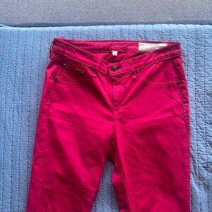 Rag and Bone Zipper Capri